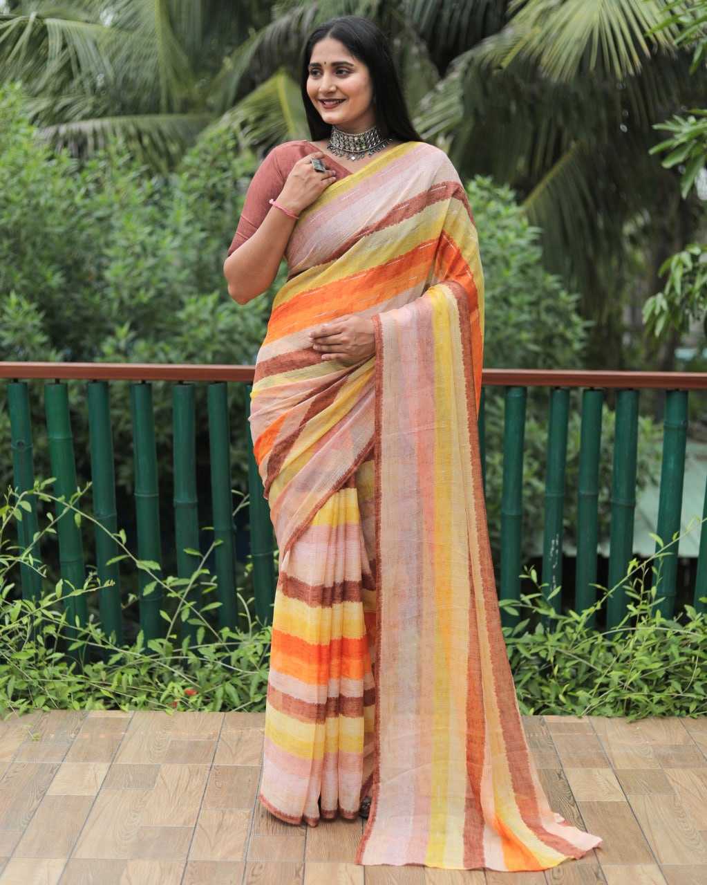 YNF CHIFFON MTC KAMLI SAREES WHOLESALE FANCY LADIES CHIFFON SAREES MANUFACTURER